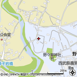 埼玉県日高市野々宮177周辺の地図