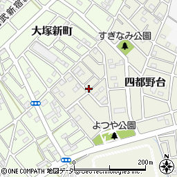 埼玉県川越市四都野台8-10周辺の地図