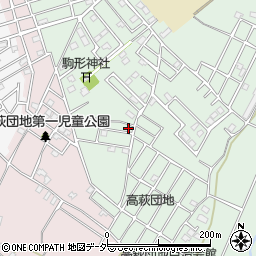 埼玉県日高市高萩753-5周辺の地図
