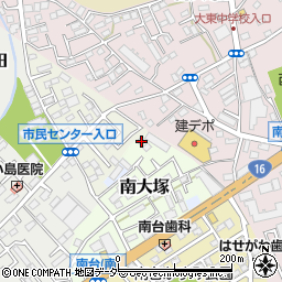 埼玉県川越市南大塚1415-2周辺の地図