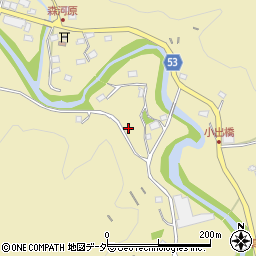埼玉県飯能市上名栗2801周辺の地図