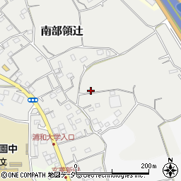 埼玉県さいたま市緑区南部領辻周辺の地図