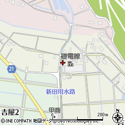 株式会社礎電線　吉川工場周辺の地図