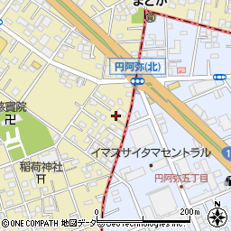 ハネダ塗装周辺の地図