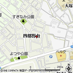 埼玉県川越市四都野台18周辺の地図