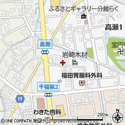 岩崎木材株式会社周辺の地図