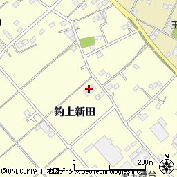 埼玉県さいたま市岩槻区釣上新田1222周辺の地図