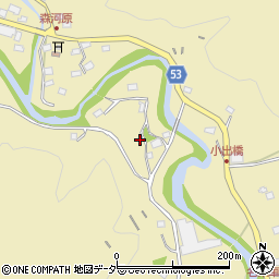 埼玉県飯能市上名栗2785周辺の地図
