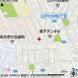 千葉県流山市中野久木576-30周辺の地図