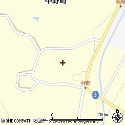 福井県越前市中野町8周辺の地図