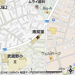 埼玉県川越市むさし野1-6周辺の地図