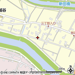 埼玉県越谷市増森2482周辺の地図