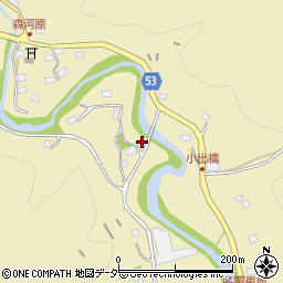 埼玉県飯能市上名栗2794周辺の地図