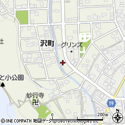 福井県越前市沢町97周辺の地図