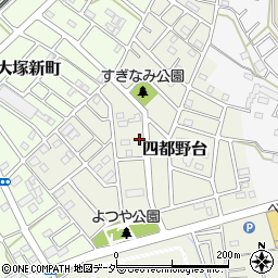埼玉県川越市四都野台12-30周辺の地図