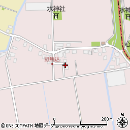 千葉県成田市野馬込156周辺の地図