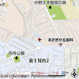 千葉県流山市中野久木563-62周辺の地図