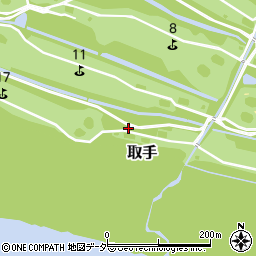 茨城県取手市取手甲-1287周辺の地図