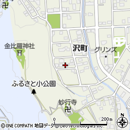 福井県越前市沢町205周辺の地図