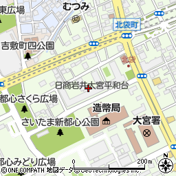 大宮平和台マンション周辺の地図