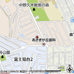 千葉県流山市中野久木563-52周辺の地図
