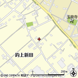 埼玉県さいたま市岩槻区釣上新田1229周辺の地図
