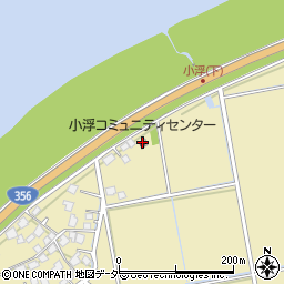 小浮コミュニティセンター周辺の地図