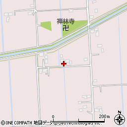 茨城県稲敷郡河内町下加納1342-1周辺の地図