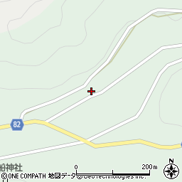 岐阜県郡上市白鳥町野添850周辺の地図