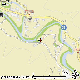 埼玉県飯能市上名栗2773周辺の地図