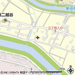 埼玉県越谷市増森2481周辺の地図