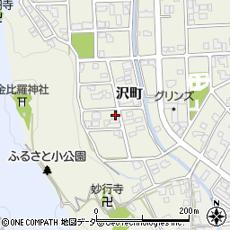 福井県越前市沢町204周辺の地図