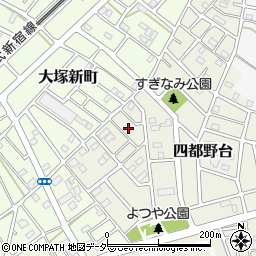 埼玉県川越市四都野台10周辺の地図