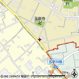 埼玉県さいたま市岩槻区釣上455-1周辺の地図