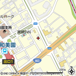 やきとりの扇屋 浦和美園店周辺の地図