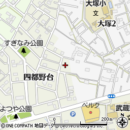 埼玉県川越市四都野台23周辺の地図
