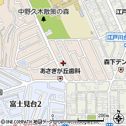 千葉県流山市中野久木572周辺の地図