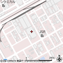 日本ブチル株式会社　鹿島工場周辺の地図