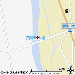 飛騨川大橋周辺の地図