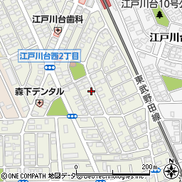 江戸川台ハウス周辺の地図
