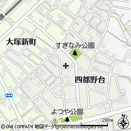 埼玉県川越市四都野台12周辺の地図