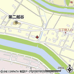 埼玉県越谷市増森319周辺の地図