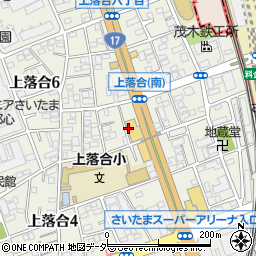 株式会社日産サティオ埼玉　基盤・ＣＳグループ周辺の地図