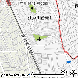 江戸川台11号公園周辺の地図