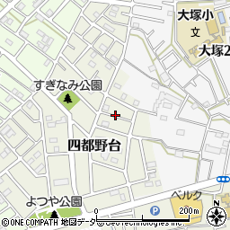 埼玉県川越市四都野台22周辺の地図