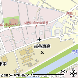 埼玉県越谷市増林5613-5周辺の地図