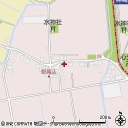千葉県成田市野馬込276周辺の地図
