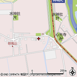 千葉県成田市野馬込272周辺の地図