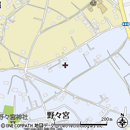 埼玉県日高市野々宮12周辺の地図