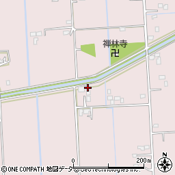 茨城県稲敷郡河内町下加納1347周辺の地図